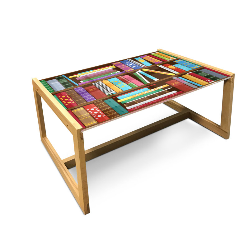 Jaece Sled Coffee Table, 90cm H x 62cm W x 40cm D