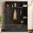 4-IN-1 Elegant 59" Wide Hall Tree With Golden Hooks & Handles-881671647