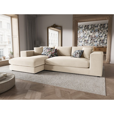 Micadoni Upholstered Corner Sofa
