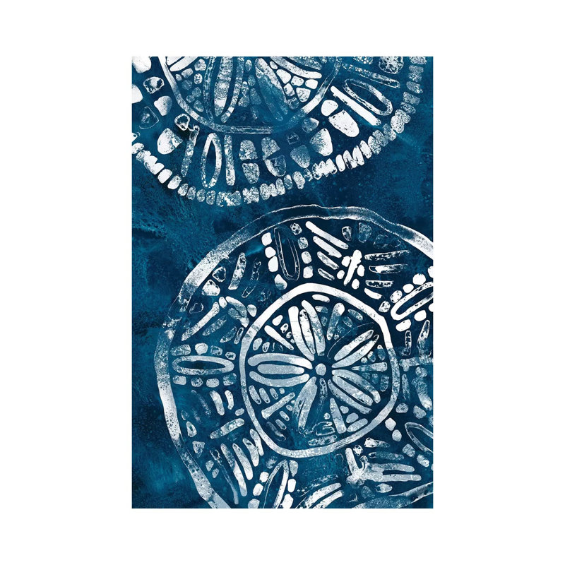 Sea Batik I by June Erica Vess - Wrapped Canvas Print, 66.04 cm H x 45.72 cm W