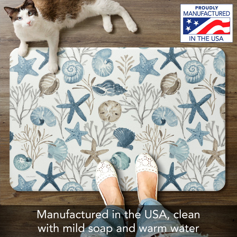 Tapis décoratif anti-fatigue Shells