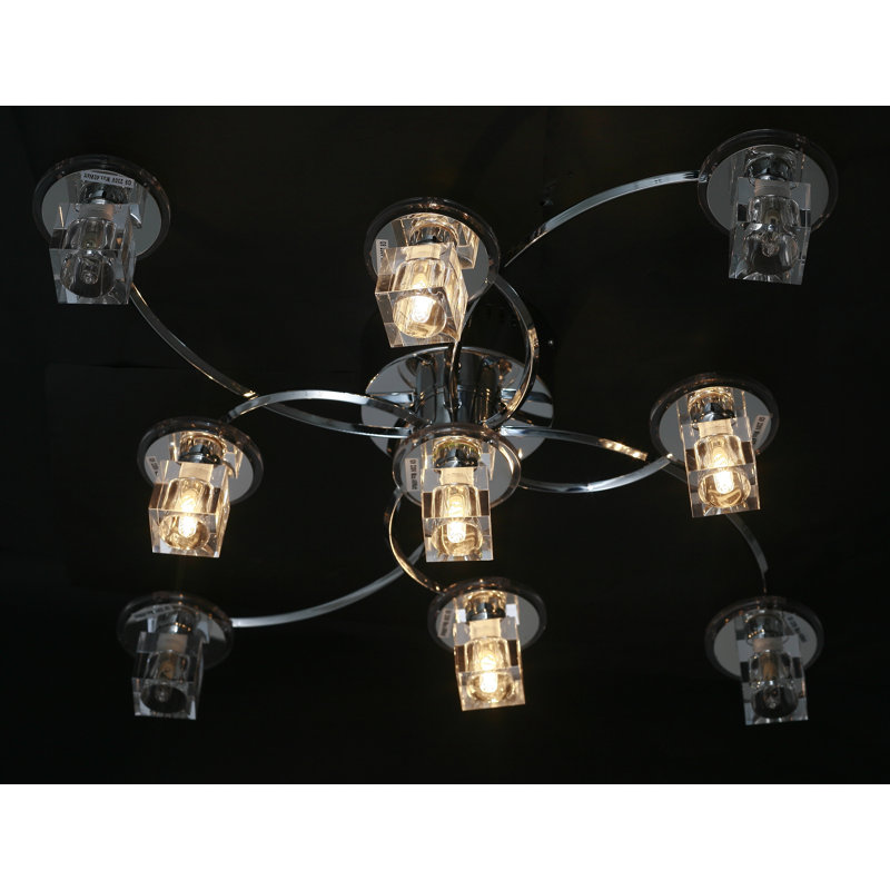 Southbridge Glass Semi Flush Mount