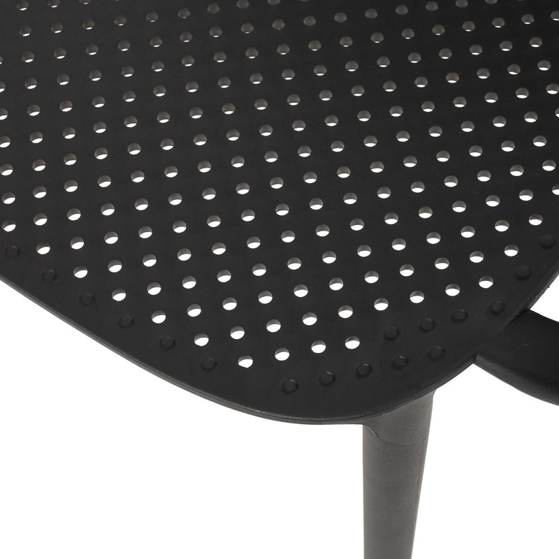 Fauteuil d'appoint décontracté, décontracté et confortable, Noir, noir, noir, noir