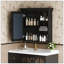Organisateur de rangement mural pour miroir de salle de bain-121088092