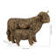 Sculpture bronze Highland Cow