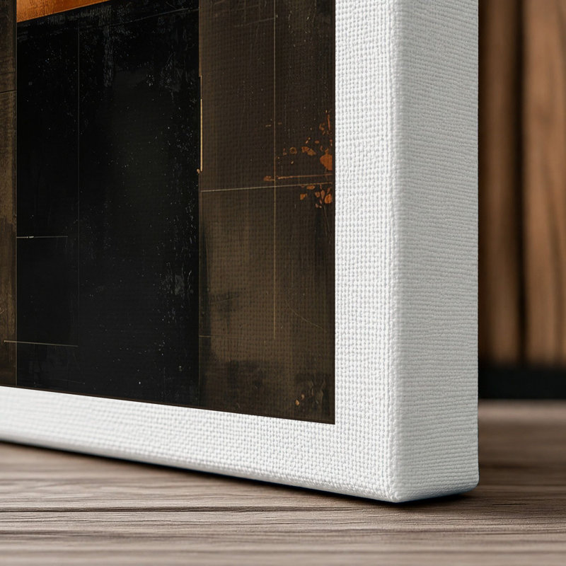 Weathered Vertical Forms Industrial - Wrapped Canvas, 24x16 - 61.0 x 40.6 cm, White Border