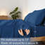 Ensemble de draps en satin de coton 220 fils doux et doux avec taie d'oreiller-123263242-123263236