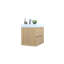 Ensemble de meuble-lavabo mural simple l 24 po x P 19,5 po x H 24 po Mitul-1382903779
