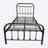 Avaan Metal Open-Frame Bed-620861966