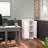Modular Storage 21.38" W 3 Shelf Storage with Doors-98788128