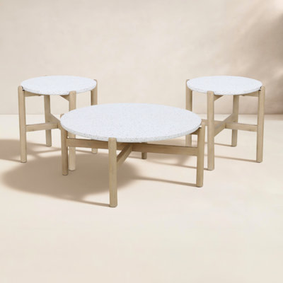 Mimi 33'' Terrazzo Outdoor Table
