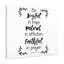 Be Joyful, Patient, Faithful Romans 12:12 - Wrapped Canvas Print-2045989633