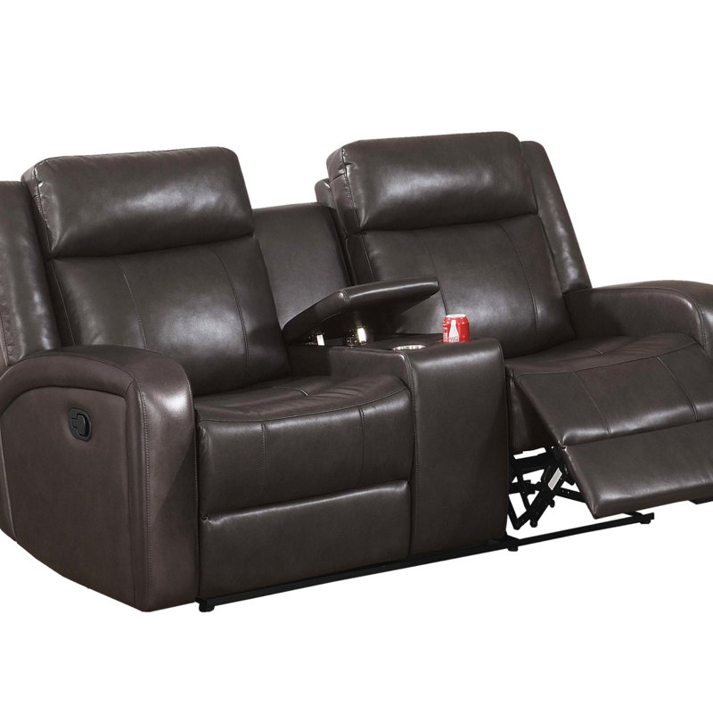 MOTION LOVE 71 po x 39 po x 40 po, brun foncé
