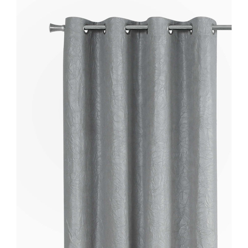 Curtains, 95" L x 52" W, Silver