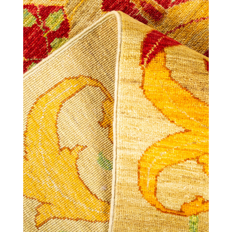 Venerando One-of-a-Kind 6' 7" x 9' 10" Hand Knotted Area Rug