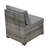Wood Premium All-Weather Wicker 10 - Person Patio Conversation Set with Cushions-2137116977