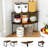 Corner Shelf Countertop Organizer
