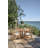 George Outdoor Teak Dining Table - Natural-1691240889