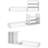 3 Tier Paper Organizer and Monitor Stand for Desk-66112374
