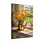 Plantes et fleurs, vase de fleurs en forme de fenêtre en cuivre-926164417