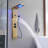 5-way Diverter Shower Tower Panel System with Fixed Shower Head-95168162