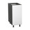 Armoire ouverte standard en panneau de particules H 34,5 po prête à assembler