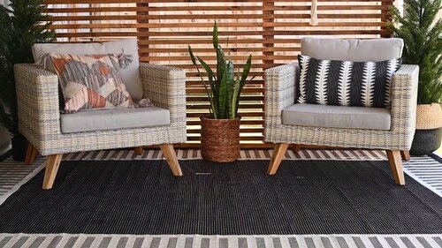 Garrettsville Animal Print Flatweave Navy Indoor / Outdoor Area Rug Three Posts Rug Size: Rectangle 5'3 x 7'3