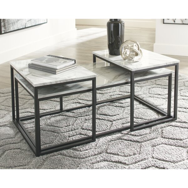 Ebern Designs Antima 3 - Piece Living Room Table Set & Reviews | Wayfair
