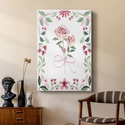 Jolie en rose - galerie Cavas sur mesure