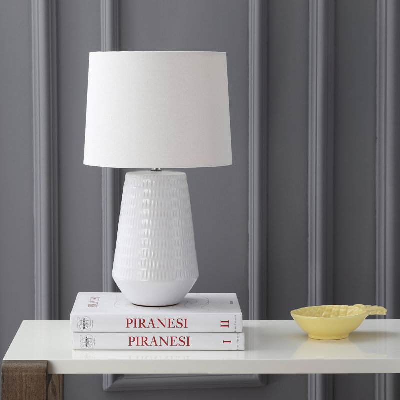 Lampe de table Angeleno, Blanc