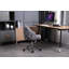 Chaise de travail en velours Julie-71006160