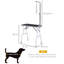 80cm H x 81cm W x 48cm D Metal Foldable Folding Grooming Table