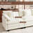 George 111.5" Modern 4 Seat Chenille L Shaped Modular Sectional Sofa With Ottoman-1640130967