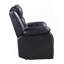 Fauteuil inclinable électrique avec accoudoirs coussinés