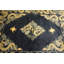 Tapis rectangulaire chinois en laine noué à la main de style chinois antique des années 1900