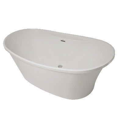 Studio 60" x 36" Freestanding Air Acrylic Bathtub
