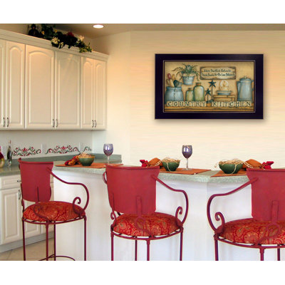 «Country Kitchen», reproduction d'impression encadrée