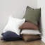 Ensemble de 2 housses de coussins décoratifs à franges Housse de coussin Coho Boho