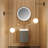Heeba 14.56'' Single Bathroom Vanity with Ceramic Top with Mirror-1912100101
