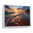 White Floater Framed
