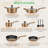 13 - Piece Non-Stick Anodized Aluminum Cookware Set