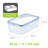 Easy Essentials™ Food Storage - Set of 2 Containers and 2 Lids
