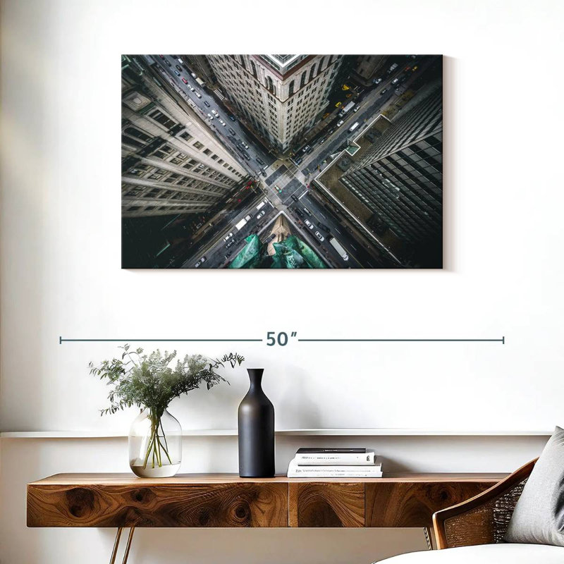 Sireci Toronto Intersection, 24" H x 36" W