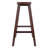Auburn Road Walnut Solid Wood Top Four Leg Dining Set-120341835