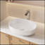 Robinet de lavabo pour salle de bain à poignée simple 11,21 po certifiée CUPC par deux (finition chromée)-119318034