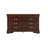  Louis Phillipe Vernon 6 Drawer Double Dresser-112849831