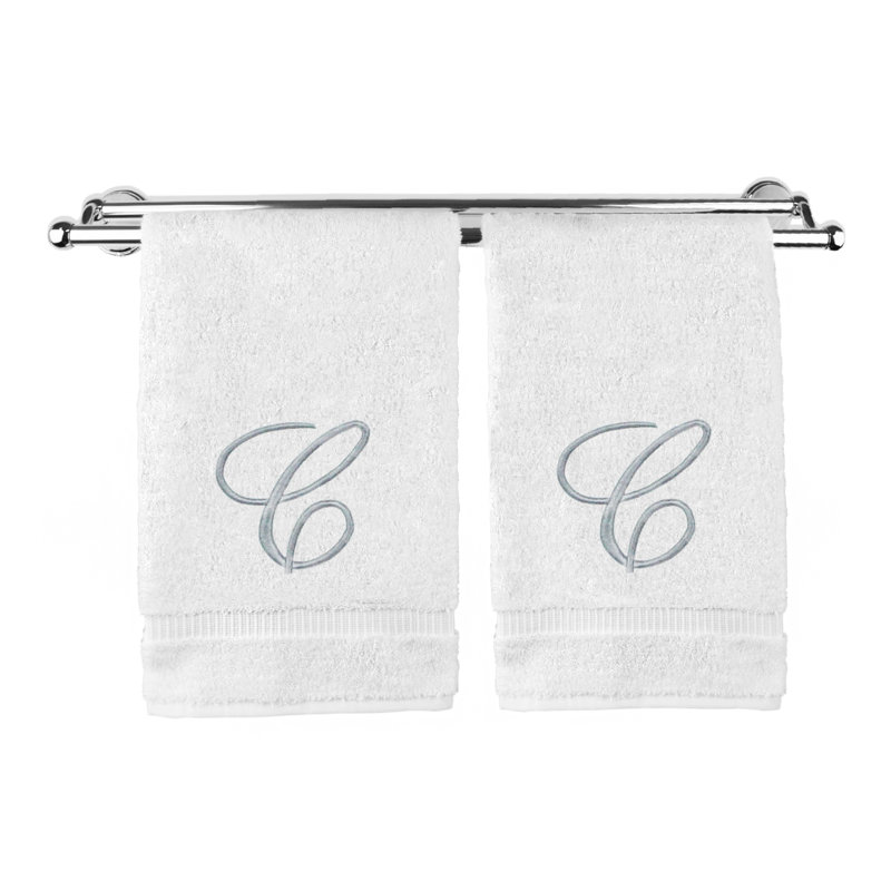 Super Plush Washcloth, White/Silver, C