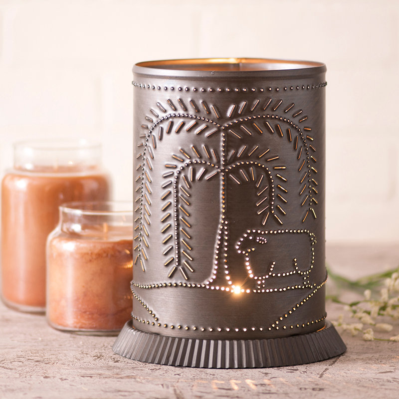 8.75'' H Metal Wax Warmer