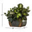 Ivy violet artificiel 5" en pot