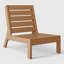 Chaise sans accoudoirs à assise profonde avec coussins-77886109-77886103